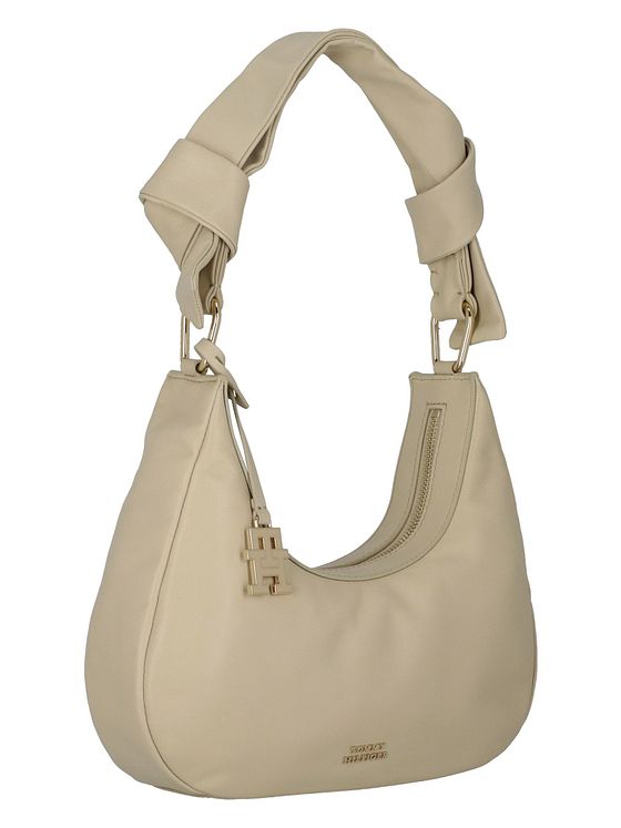 Tommy Hilfiger Pushlock Skuldertaske Læder 28 cm