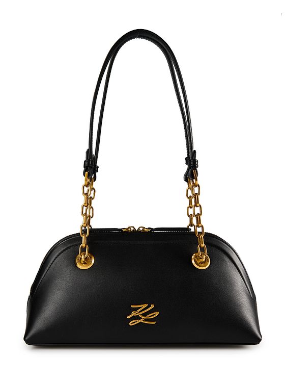 Karl Lagerfeld Autograph Skuldertaske Læder 30 cm