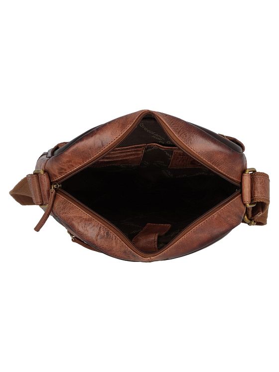 Greenland Nature Mascu & Line skuldertaske i læder 27 cm Greenland Nature Mascu & Line skuldertaske i læder 27 cm