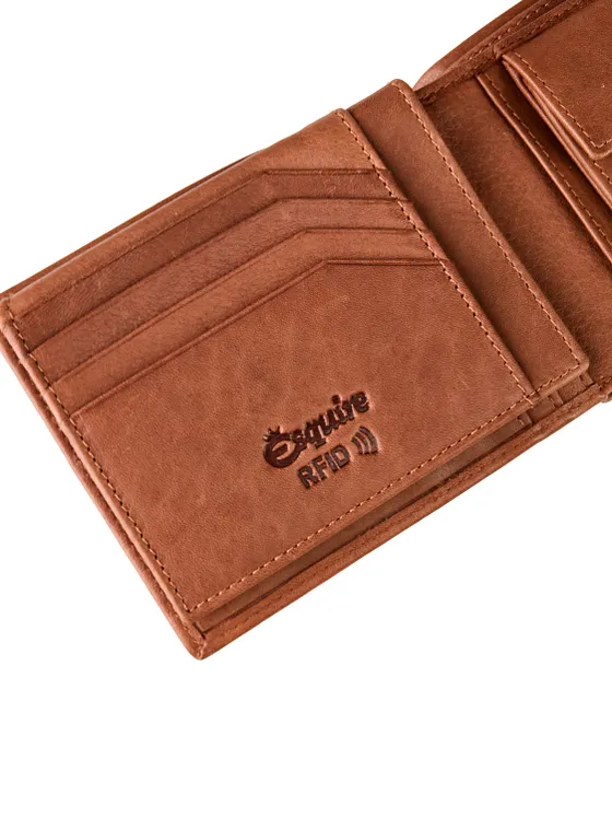 Esquire Chicago Cartera Bloqueo RFID Piel natural 12.5 cm Esquire Chicago Cartera Bloqueo RFID Piel natural 12.5 cm