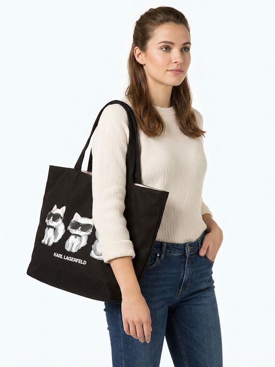 Karl Lagerfeld Ikon vendbar shopper 50 cm