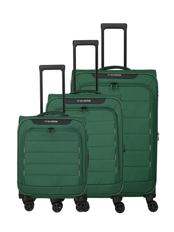 Travelite Skaii 4-pyöräinen Matkalaukkusetti 3-osainen Laajennettava Travelite Skaii 4-pyöräinen Matkalaukkusetti 3-osainen Laajennettava