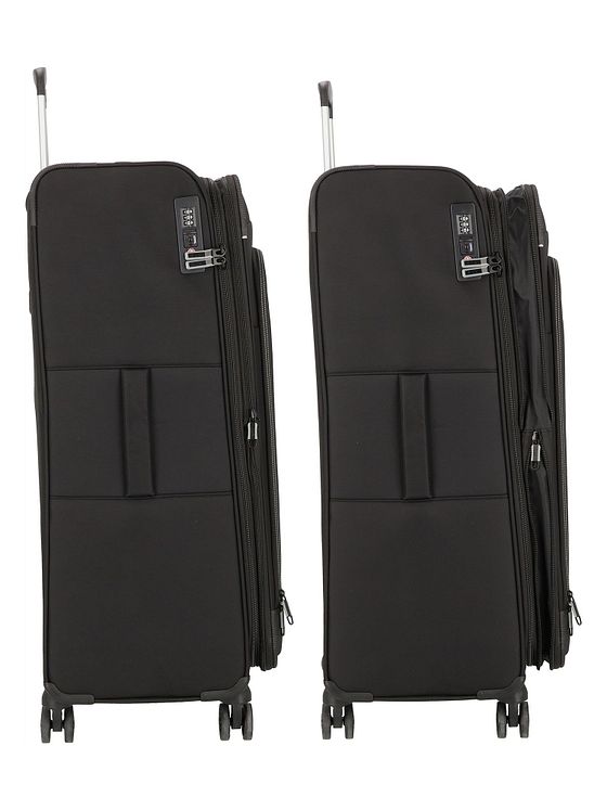 d & n Travel Line 9504 4 hjul Trolley L 76 cm med strækfold d & n Travel Line 9504 4 hjul Trolley L 76 cm med strækfold