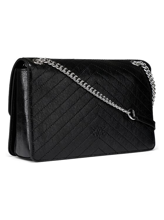 PINKO Love One Skuldertaske Læder 26 cm