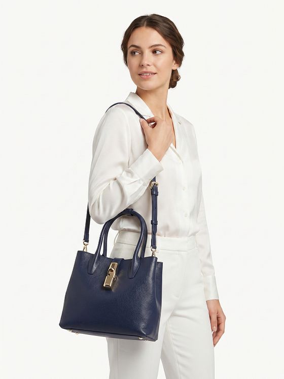 Furla Goccia Bolso S Piel natural 22 cm Furla Goccia Bolso S Piel natural 22 cm