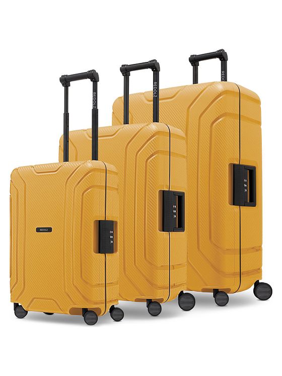 Redolz Essentials 15 4-hjulet kuffertsæt 3-delt med trepunktslukning Redolz Essentials 15 4-hjulet kuffertsæt 3-delt med trepunktslukning