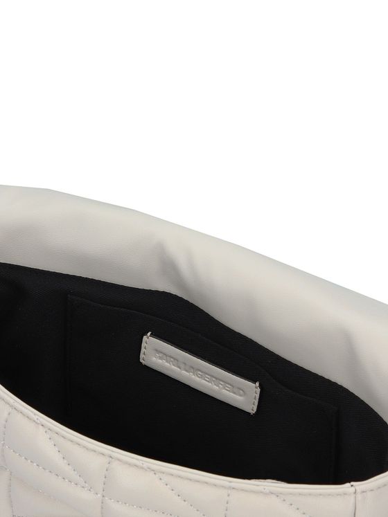 Karl Lagerfeld Kuilt Håndtaske Læder 27 cm