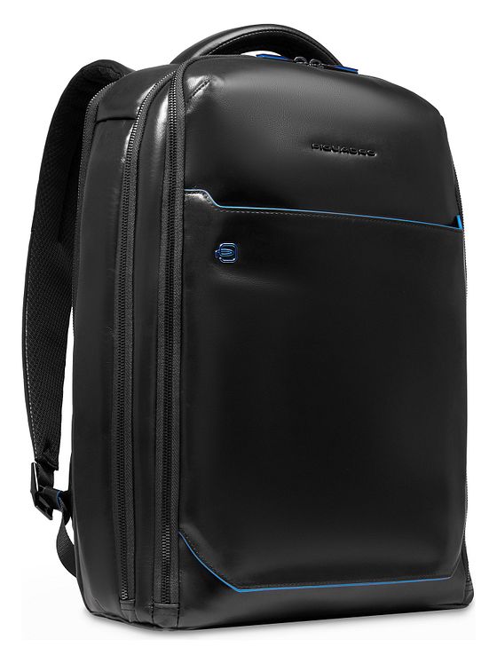 Piquadro Blue Square Daypack Læder 42 cm Laptoprum