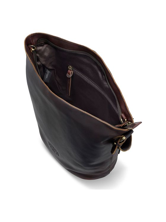 KLONDIKE 1896 Rush Samanta skuldertaske i læder 27 cm