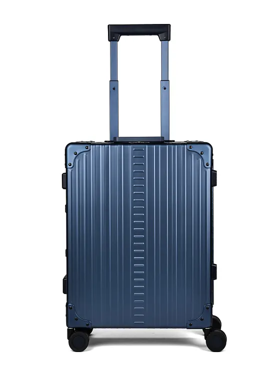 Aleon Traveler International kabinväska med 4-hjulig konstruktion i Aluminium, 55 cm