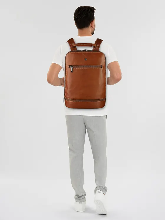 Jekyll & Hide Mochila de negocios Piel natural 42 cm Compartimento para el portátil Jekyll & Hide Mochila de negocios Piel natural 42 cm Compartimento para el portátil