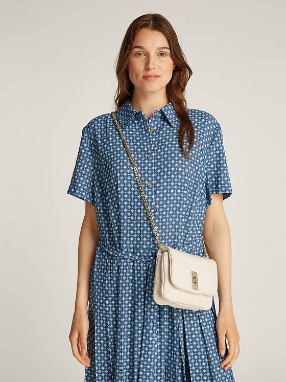 Tommy Hilfiger Soft Leather Mini Bag skuldertaske Læder 18 cm Tommy Hilfiger Soft Leather Mini Bag skuldertaske Læder 18 cm