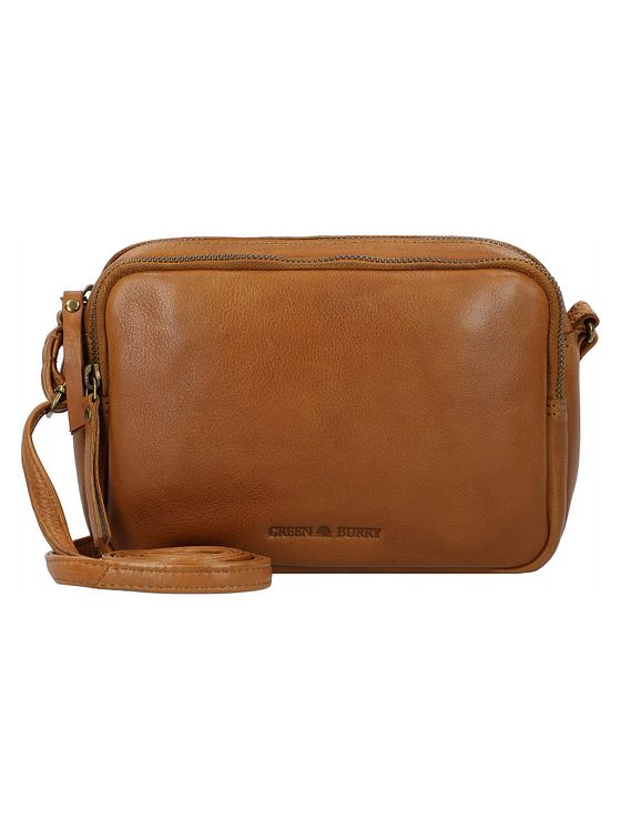 Greenburry Colombiana Skuldertaske Læder 21 cm