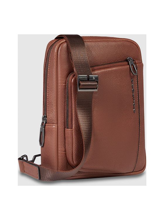 Piquadro Cronus Skuldertaske Læder 18 cm Piquadro Cronus Skuldertaske Læder 18 cm