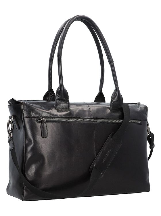 Plevier Rock Copal Skuldertaske Læder 44 cm Laptoprum