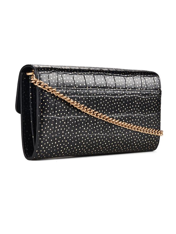 PINKO Love One Clutch plånbok Läder 19 cm PINKO Love One Clutch plånbok Läder 19 cm