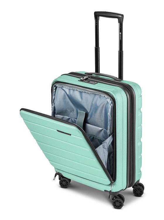 Franky Munich 4.0 4 ruedas Trolley de cabina 55 cm Compartimento para laptop Con fuelle expandible