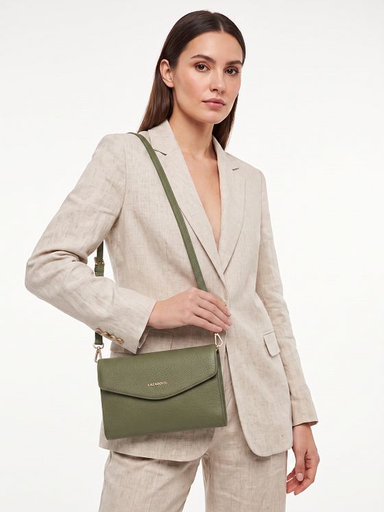 Lazarotti Bologna-nahkainen Crossbody-laukku, nahka, 23 cm Lazarotti Bologna-nahkainen Crossbody-laukku, nahka, 23 cm