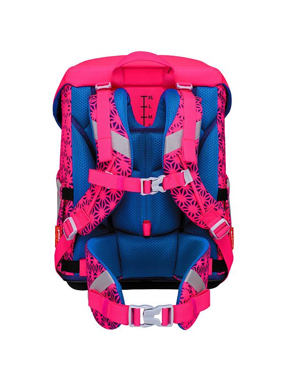 Scout Sunny II Neon Safety Skoleransel-sæt 4-delt Scout Sunny II Neon Safety Skoleransel-sæt 4-delt