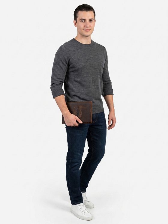 Greenburry Karpfen Ausweisetui Leder 12 cm