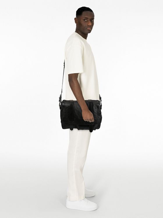 aunts & uncles Grandma´s Luxury Club Dokumenttaske Messenger Læder 34 cm Laptoprum