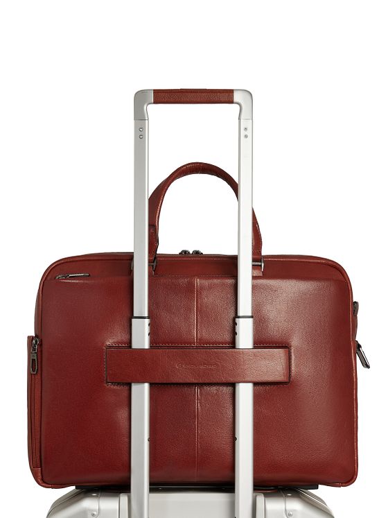Piquadro Solm Dokumenttaske Læder 42 cm Laptoprum