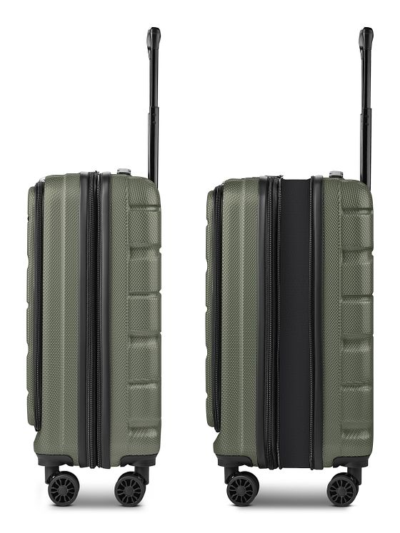 Franky Munich 4.0 4 ruedas Trolley de cabina 55 cm Compartimento para laptop Con fuelle expandible