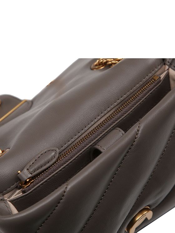 PINKO Love Puff Skuldertaske Læder 21 cm