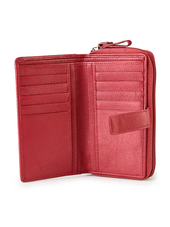Esquire Primavera Cartera Bloqueo RFID Piel natural 15.5 cm Esquire Primavera Cartera Bloqueo RFID Piel natural 15.5 cm