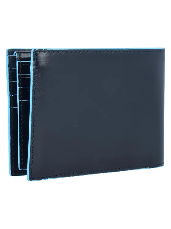 Piquadro Blue Square Cartera Piel natural 12.5 cm Piquadro Blue Square Cartera Piel natural 12.5 cm