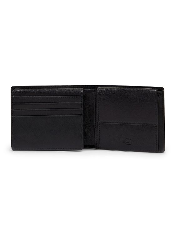 Piquadro Solm Pung RFID-beskyttelse Læder 11 cm