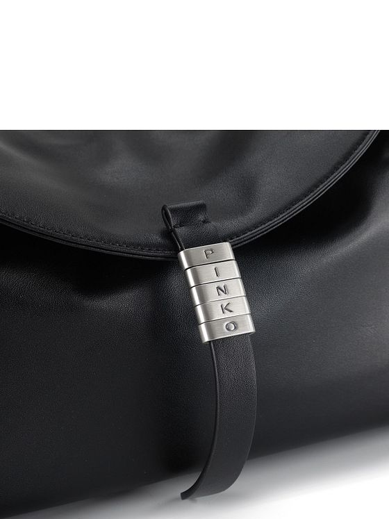 PINKO New Saddle Skuldertaske Læder 32 cm