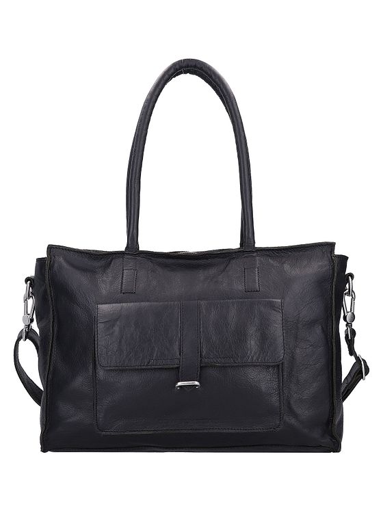 Cowboysbag Kožená taška přes rameno Edgemore 41 cm s přihrádkou na notebook