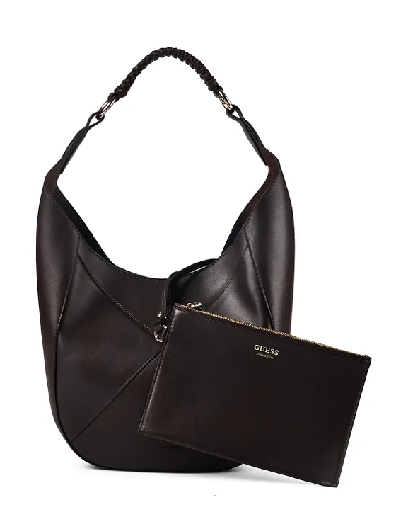 Guess Pauline Bolsa de hombro Piel natural 25 cm Guess Pauline Bolsa de hombro Piel natural 25 cm