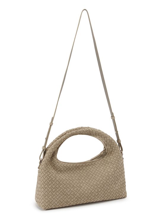 LES VISIONNAIRES Sadie Grande Weave Håndtaske Læder 40 cm