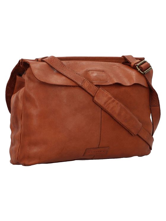 Harold's Submarine skuldertaske i læder 45 cm