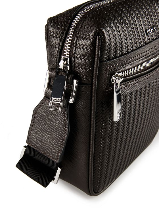 Boss Daxter Skuldertaske Læder 18 cm