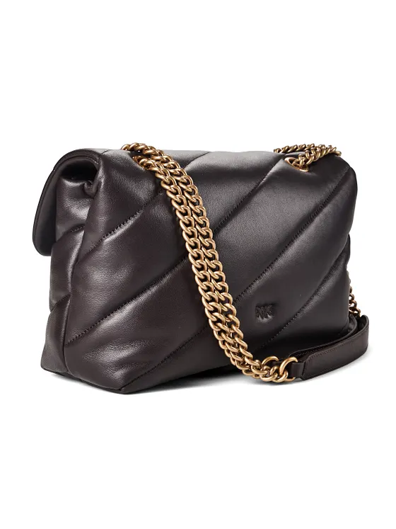 PINKO Love Classic Skuldertaske Læder 27 cm
