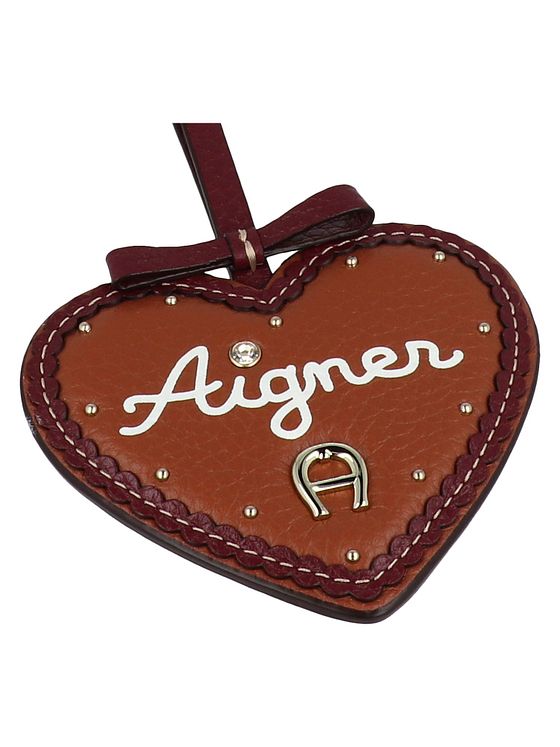 AIGNER Modetaske-tag i læder 8 cm