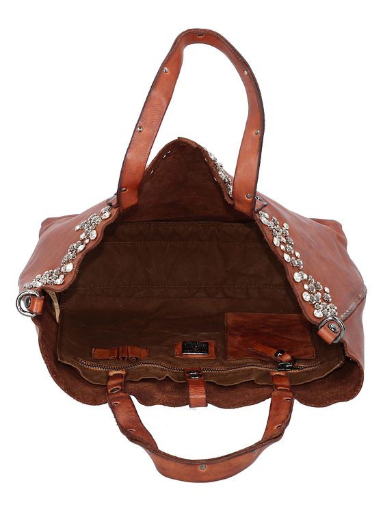 Campomaggi Bella di Notte shopper-taske i læder 36 cm Campomaggi Bella di Notte shopper-taske i læder 36 cm