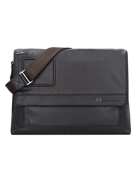 Piquadro Vibe Dokumenttaske Messenger Læder 41 cm Laptoprum