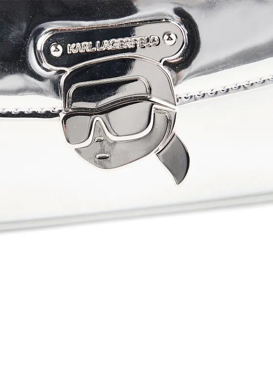 Karl Lagerfeld Ikon Bolsa de hombro Piel natural 24 cm Karl Lagerfeld Ikon Bolsa de hombro Piel natural 24 cm