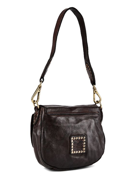 Campomaggi Mini taška přes rameno Kůže 18 cm