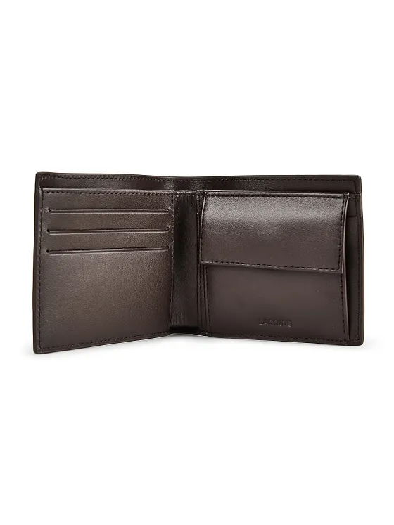 Lacoste Core Essentials FG Plånbok Läder 11 cm
