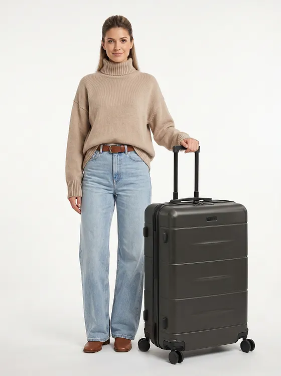 Police London 4 ruedas Trolley 74 cm Con asa expansible Police London 4 ruedas Trolley 74 cm Con asa expansible