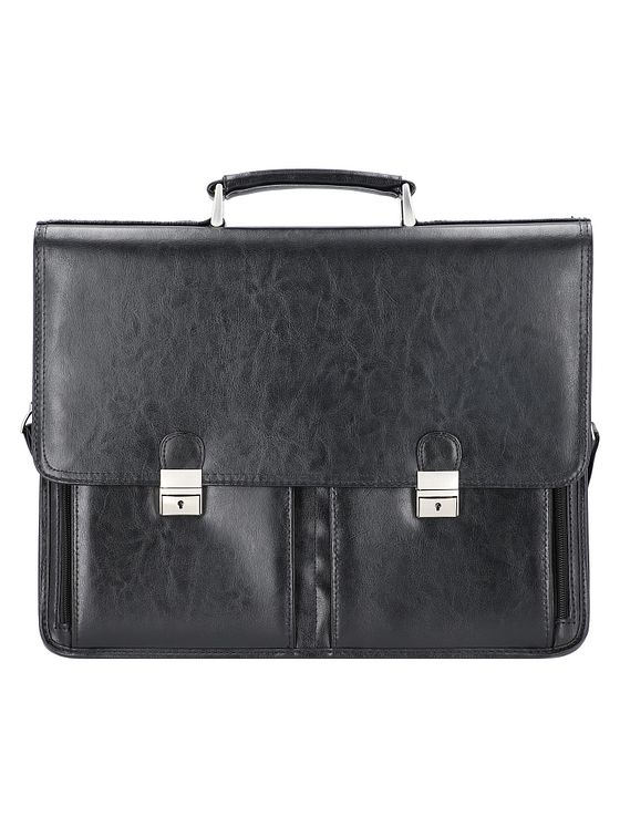 Alassio Veneto dokumentmappe læder 42 cm rum til bærbar computer