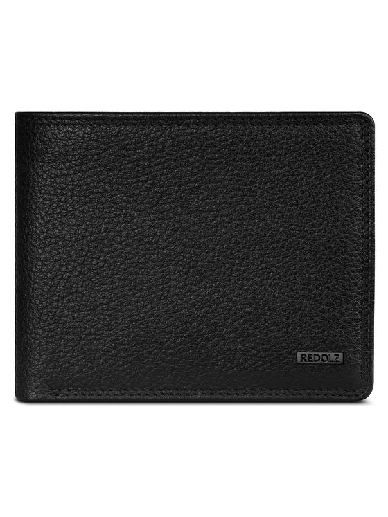 Redolz Leather Essentials QF pung RFID læder 12 cm fold-ud