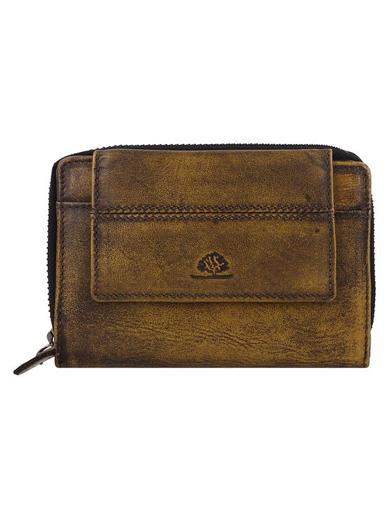 Greenburry Destressed Pung RFID-beskyttelse Læder 13.5 cm