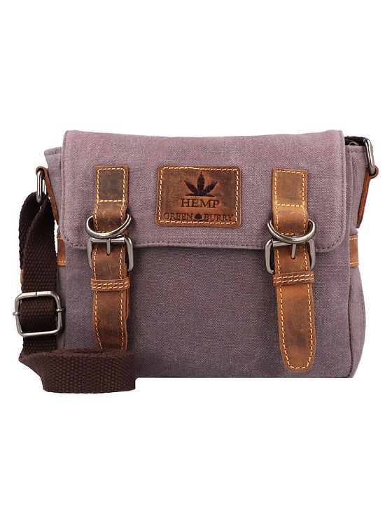 Greenburry Vintage skuldertaske i hamp 22 cm Greenburry Vintage skuldertaske i hamp 22 cm