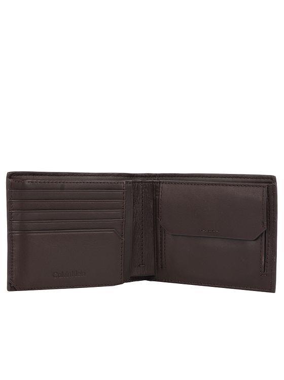 Calvin Klein Metal CK Cartera Bloqueo RFID Piel natural 13 cm Calvin Klein Metal CK Cartera Bloqueo RFID Piel natural 13 cm